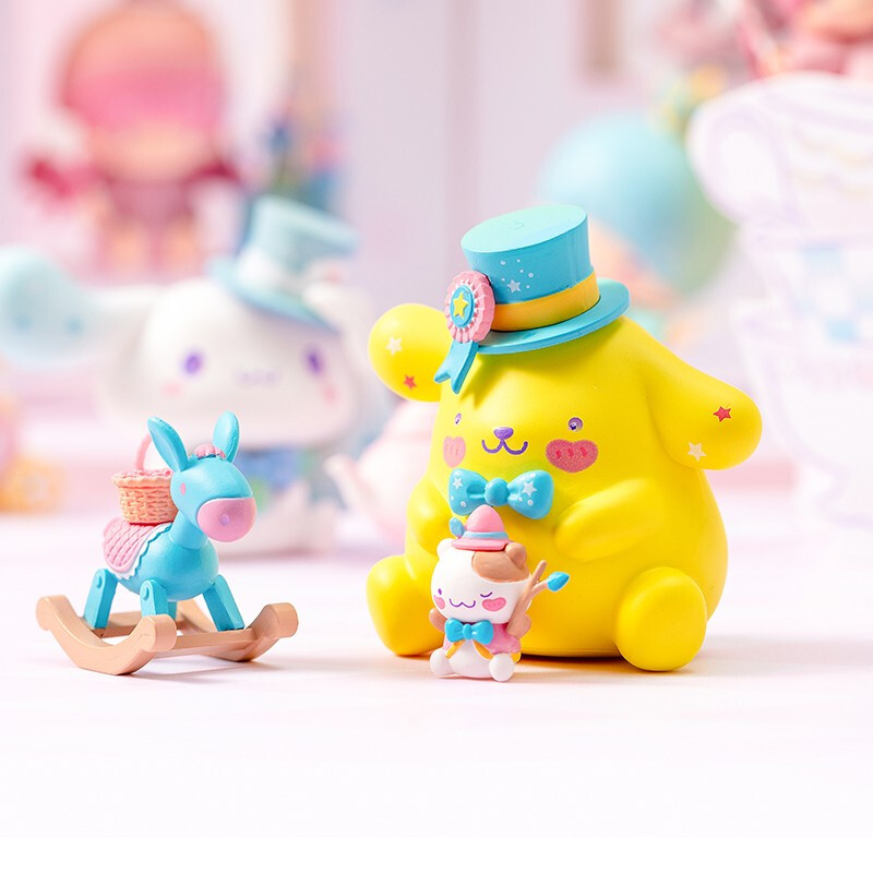 Pompompurin (Unpacked)miniso MINISO sanrio  dream Blind box girl doll Garage Kit Cinnamoroll  Ornaments sanrio series