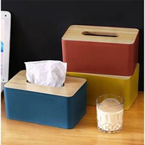 Paper box tissue box home living room restaurant creative Nordic ins remote control storage simple cute light luxury style