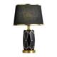 Nordic Table Lamp Living Room Hotel Bedroom Bedside Lamp Modern Simple Creative Model Room Clubhouse Decoration Ceramic Table Lamp