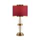 Light Luxury Table Lamp for Bedroom, Post-Modern Bedside Lamp for Living Room, Luxurious Creative Simple Modern Table Lamp for Wedding Model Room