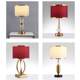 Light Luxury Table Lamp for Bedroom, Post-Modern Bedside Lamp for Living Room, Luxurious Creative Simple Modern Table Lamp for Wedding Model Room