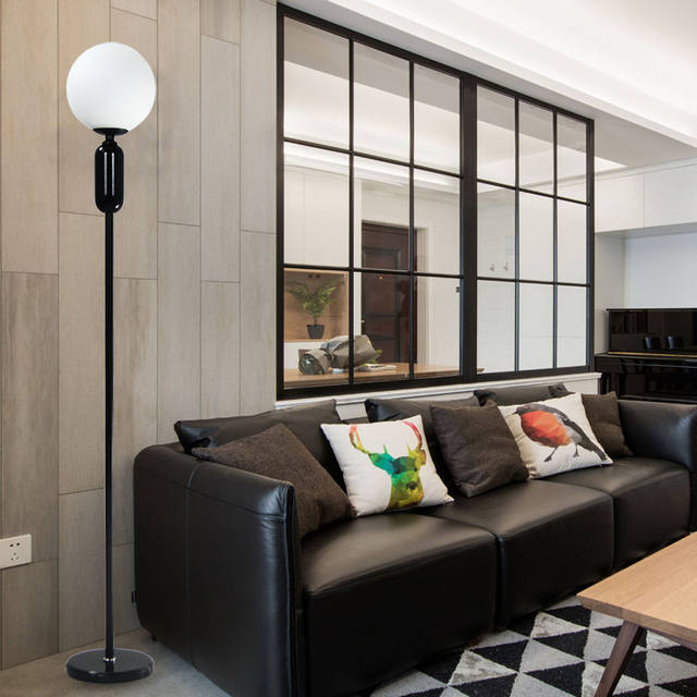 Minimalist Bedside Table Lamp, Floor Lamp, Nordic Lamp, European Living Room Fishing-Style Standing Lamp, Internet-Famous Bedroom Floor Lamp