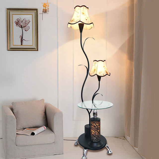 Minimalist Bedside Table Lamp, Floor Lamp, Nordic Lamp, European Living Room Fishing-Style Standing Lamp, Internet-Famous Bedroom Floor Lamp