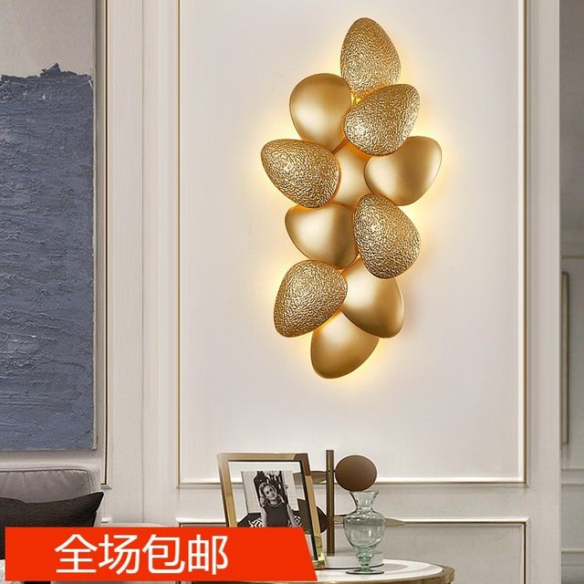 Dootong Nordic creative designer wall lamp living room background wall bedroom bedside decoration post-modern model room art