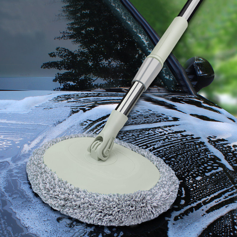 Car brush special car wash mop soft brush brush car without hurt car paint dust removal artifact scaling drag kit