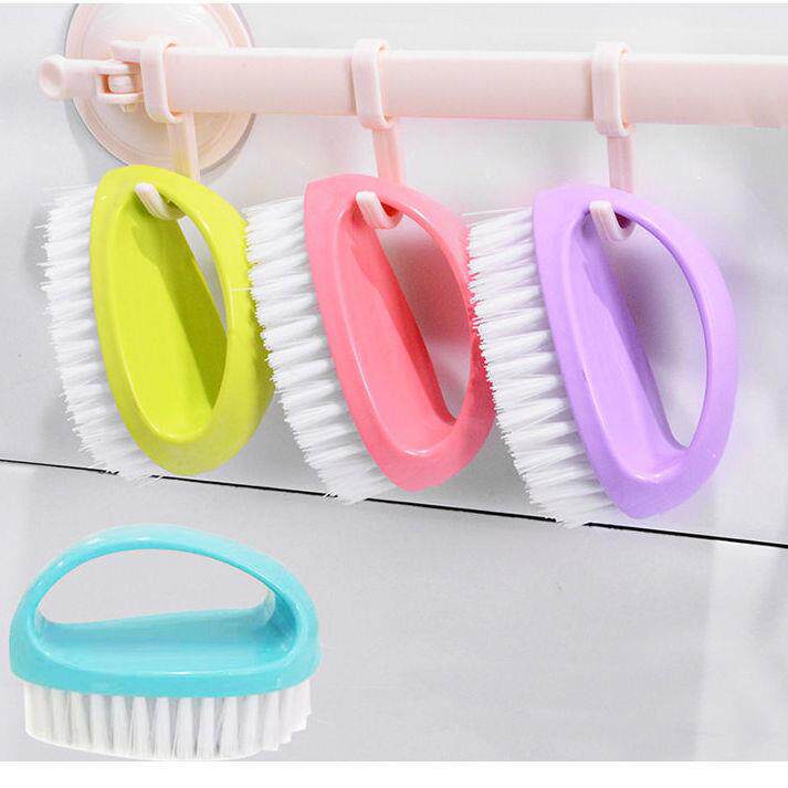 Uses Colorful egg-shaped laundry household brush creative brush cleaning multi-plastic shoe brush kitchen creative small brush