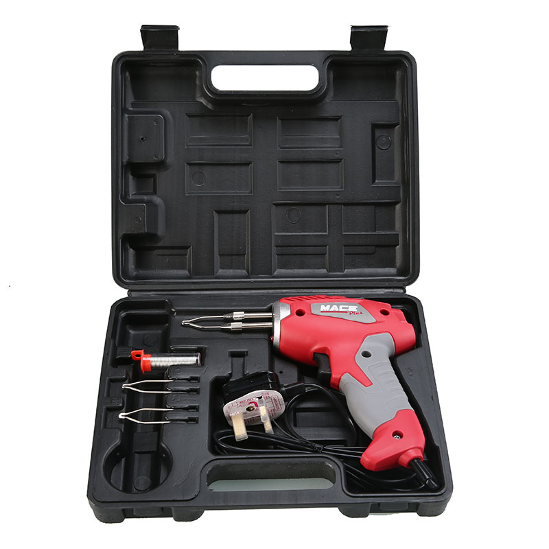 Cross-border send tin soldering gun hand-held soldering gun 180W out of tin electric soldering iron hand tool suit-Taobao