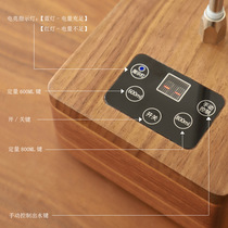 Walnut water pump solid wood USB rechargeable bottled water absorber household smart electric automatic water dispenser