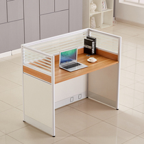 Chongqing Office Furniture Desk Artificial Position Screen Computer Desk Employee Cassette Partition Desk Chair Combination
