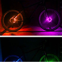 Bicycle charging flower drum light Hot Wheel Giant mountain bike led colorful wheel light childrens car balance car