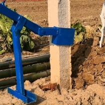 New greenhouse steel pipe pulling tool rod pulling tool intubation tool cement column lifting tool pipe pulling tool rigid pipe pulling tool