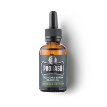PRORASO Mens Beard Care Essential Oil Vanilla Fragrance Italian Imported Beard Care Oil 30ML