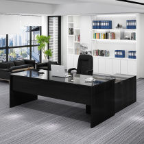 Desk President Brief Modern Solid Wood Boss Table Assembly Economy Type Single Table And Chairs Combined Large Class Table Furniture