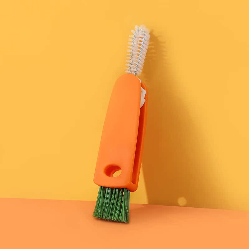 Baby Carrot Shape Cup Brush Spout Brush