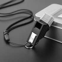 High-end gift box dolphin whistle football match referee whistle large decibel whistle sports teacher referee equipment in stock