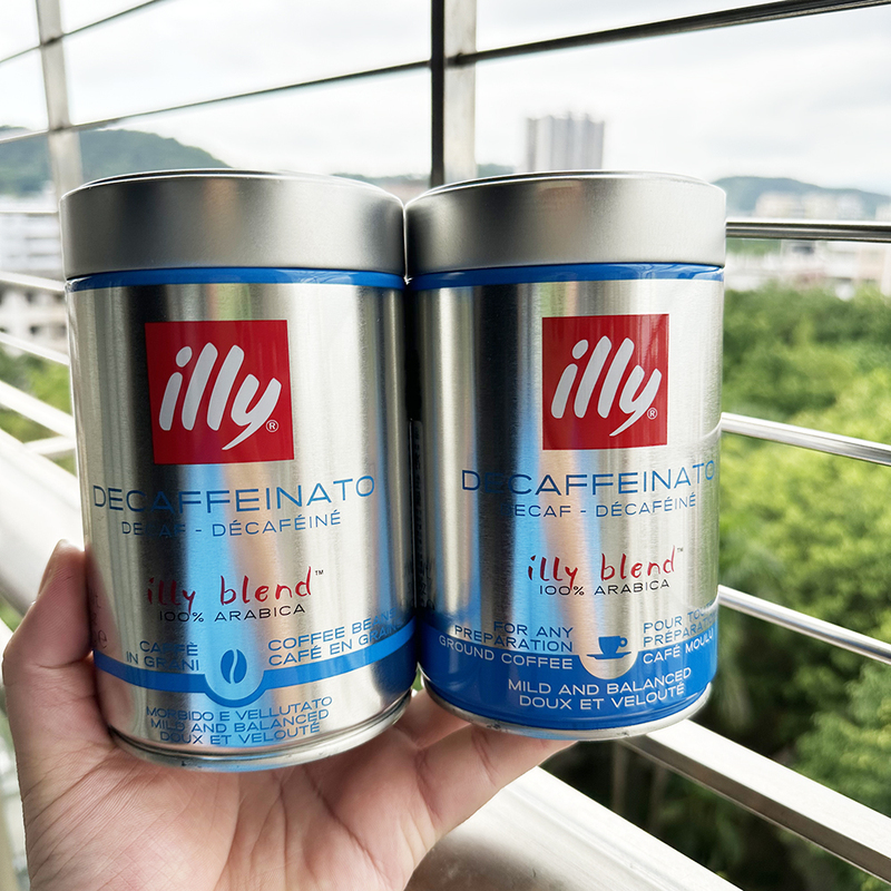 Illy Decaffeinated Coffee Beans Illy Decaffeinated Coffee Powder Arabica Coffee Beans Illy Decaffeinato