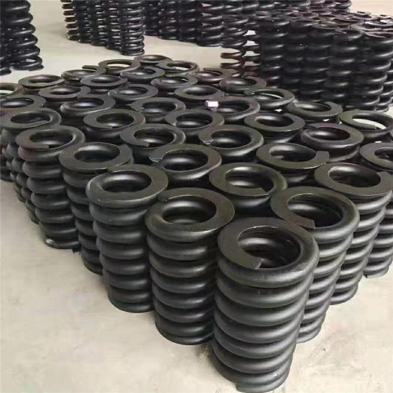 Dongguan Spring Factory direct sales to large diameter spring anti fatigue 65MN seesaw large spring blue