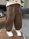 Boys' Pants for Spring and Autumn 2025, Stylish and Trendy Straight-Leg Pants for Baby Boys, Versatile Children's Autumn Casual Pants
