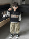 Boys' Autumn Outfit Set 2025 New Children's Shirt Vest Three-Piece Set Cool and Stylish Boys' Spring and Autumn Casual Cargo Pants