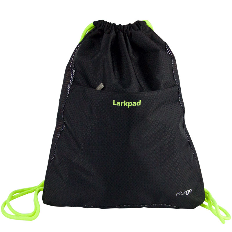 Larkpad Vẽ Rope Strap Pocket Bag Trường Tiểu Học sinh bổ sung Shoulder Bag Adult Giải trí Travel Bag.