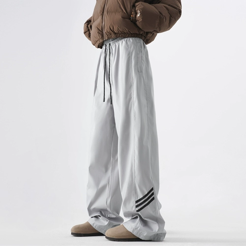 BWKA Ретро демисезонные штаны, в американском стиле, свободный крой