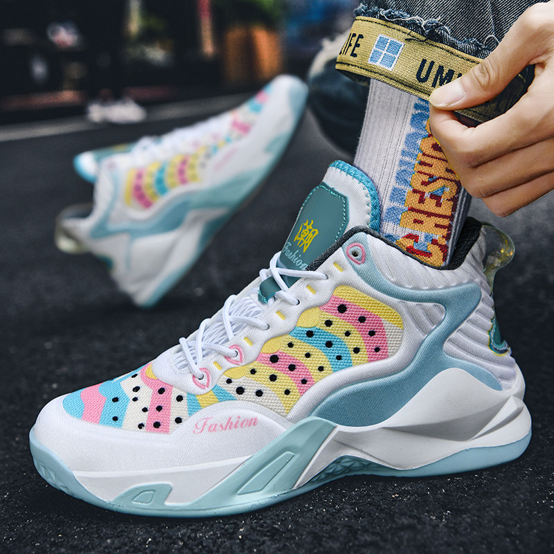 Jordan Youth Men's Shoes Spring 2022 New 100 Hitch Casual Teen Running Sports Heightening Older Fathers