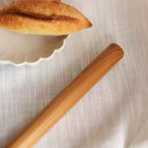 Xiao Zhong Famous Wood Burmese teak solid wood rolling pin whole wood environmentally friendly paint-free washable baking without mold