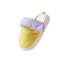 2023 Cotton Slippers for Women Winter Waterproof Indoor Home Non-slip Thick Soled Plus Velvet Warm Slippers Cute for Outerwear