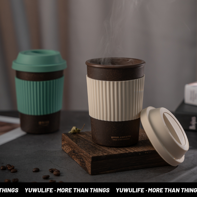 Yuwu life slag cup high-value straw water cup men's living room creative milk tea cup household net red coffee cup