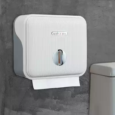 Hotel sanitary carton dressing room sanitary carton creative toilet non-perforated toilet waterproof wall-mounted tissue box