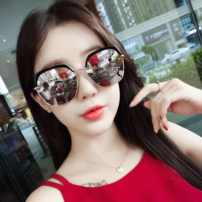 2021新款墨镜女韩版网红同款大框太阳镜长脸圆脸显瘦防紫外线眼镜