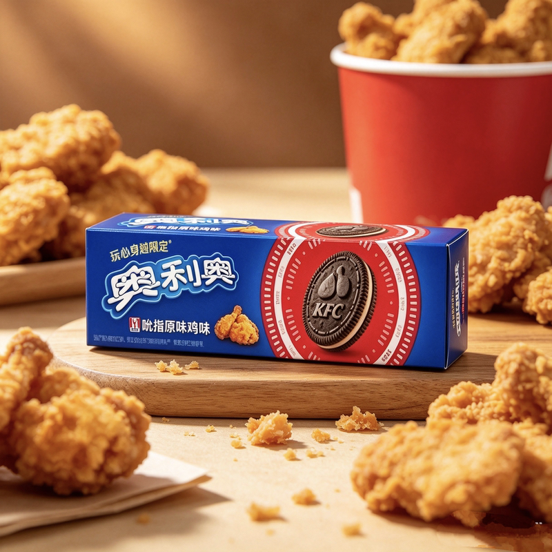 New Oreo Original Flavor Chicken Retro Popcorn Flavor 87G/Box Sandwich Biscuits Casual Snacks