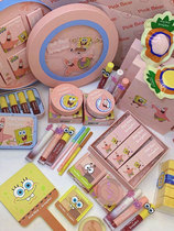 PINKBEAR leather can bear makeup kit gift box eye shadow plate 05 lip glaze lipstick eyeliner cosmetics set gift