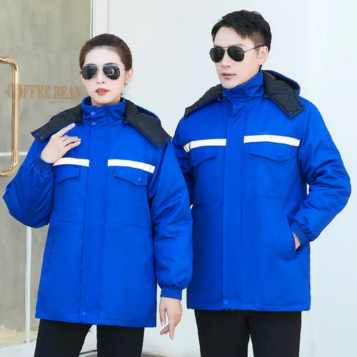 Зимний пуховик для работы, увеличенная толщина, делается под заказ