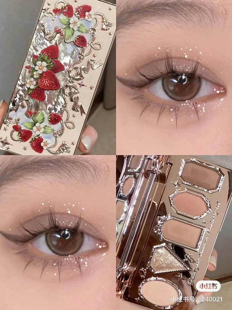 Acrylic matte universal eyeshadow palette, for every day