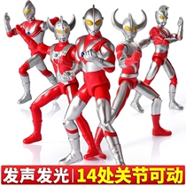 Dega Altman's original Tyrodo joint movable Esteau's father Superman children's deformation toy set