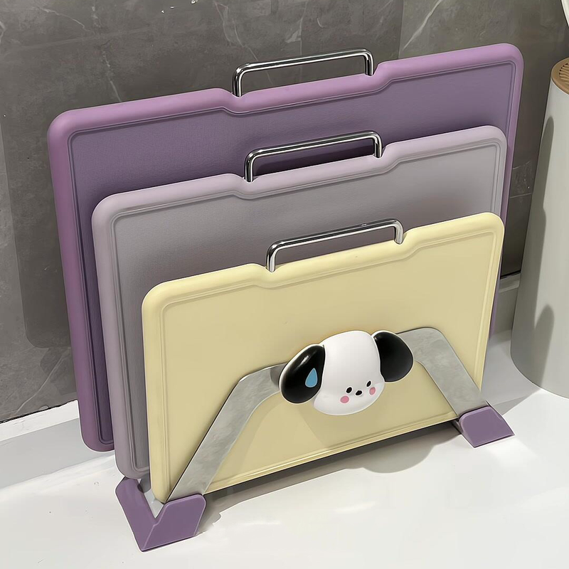 British Hoinvaet Cutting Board Antibacterial and Mildew-Resistant Household Three-Piece Set Combination Cutting Board Kitchen High-Value Food Preparation Board