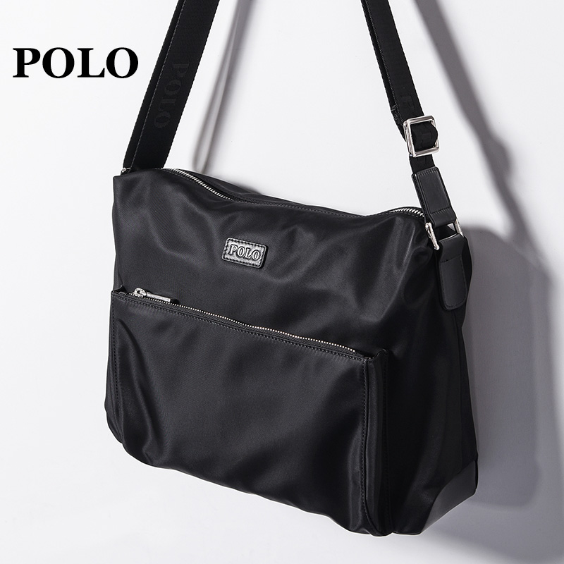 Polo men's diagonal satchel with large capacity Oxford Bunnylon Shoulder Bag Single Shoulder Bag Men's Satchel Summer Men's Bag