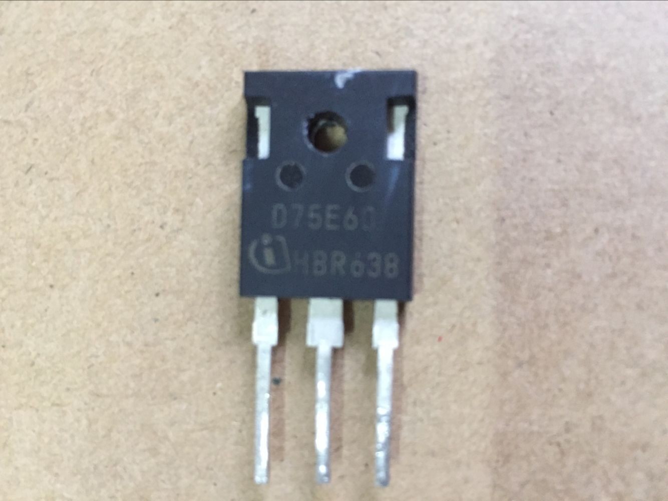 原装进口拆机 D75E60 TO-247 快恢复整流管 75A600V 测量好可直拍