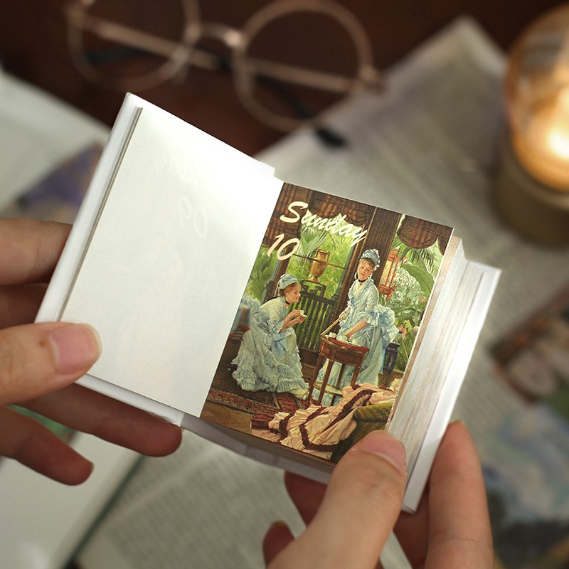 Small Days Don’t Turn Over Oil Painting Museum 2022 Desk Calendar Small Mini 365 Days One Tear Every Day