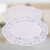 6 5*9 inch flower base paper lace paper hollow paper cake mat paper fried kitchen oil-absorbing paper