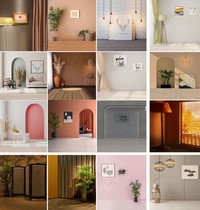 Live room scene layout room bedside ugly cloth 3d three-dimensional decorative background cloth anchor creative photo props