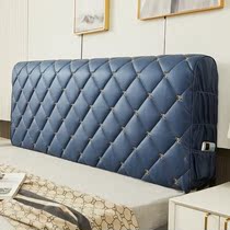 Headboard Hood Superior Sensation 2022 New Tech Cloth Real Wood Bed Backrest Soft Bag Eurostyle Thickened protective sheath