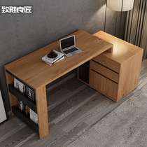 Modern Corner Desk Bookcase United Children Home Nordic Minimalist Small Household Type Containing Bookcase Telescopic Computer Desk