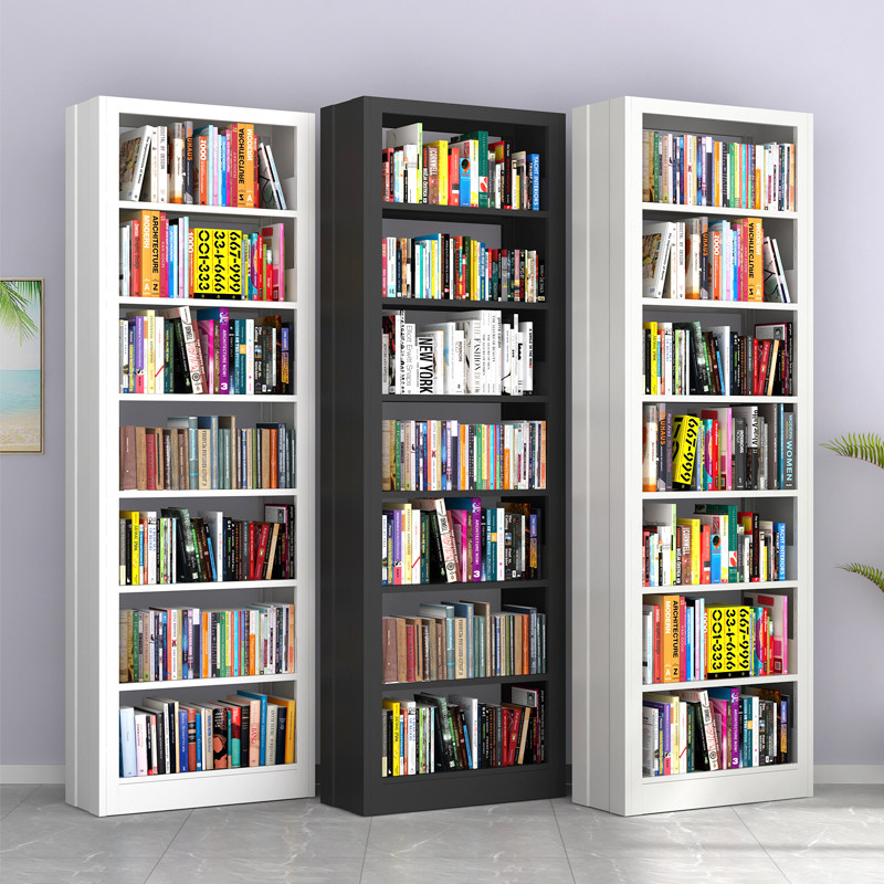 Home Steel Bookshelves Children Book Shelf Floor Multilayer Simple Bookcase Bookcase Library Iron Art Placement Shelf