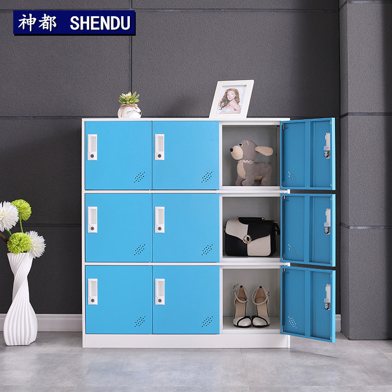 God All School Students School Bags Cabinet Colored Locker Staff Lockers Tin Cabinets Domestic Containing Shoes Cabinet With Lock-Taobao