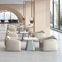 Negotiation table and chairs combined rest area light extravagant modern rest area reception desk in negotiation table sales floor for beauty salon
