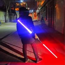 Shake-in-light sword-changing clothing nets red identical laser swords Star Wars Toys Fluorescent Stick Laser Stick Sparkling Stick Children