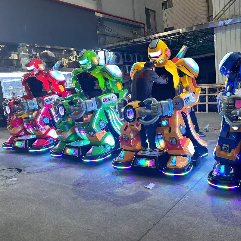 Ai Intelligent Plaza Amusement Robot Commercial Planet Warrior Large Robot Mecha Warrior Shopping Mall Amusement Park
