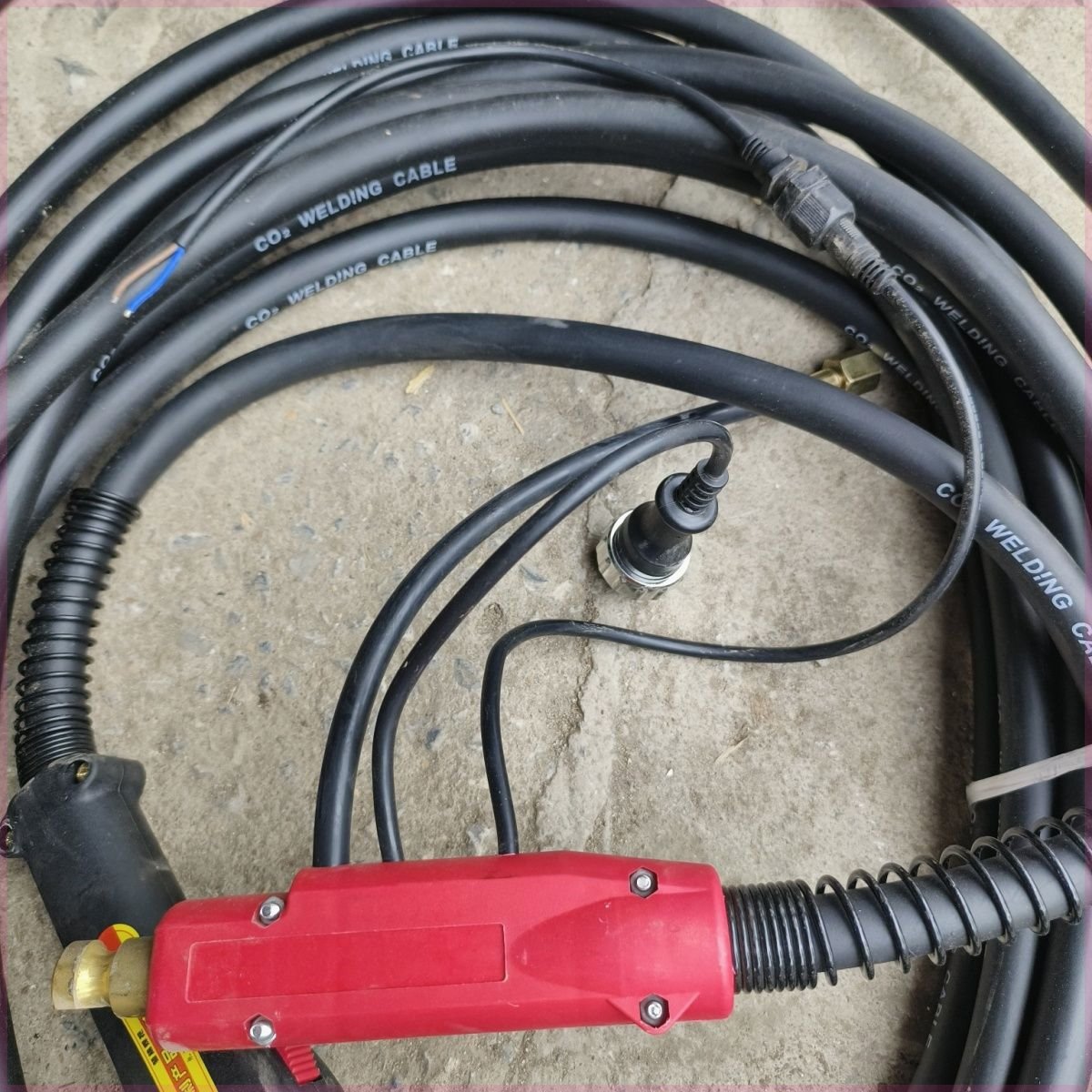 10 m 10 m 15 m 20 m lengthened patent four-drive front and rear drive two-bond welding wire two-bond welding gun series buckle also able to weld-Taobao